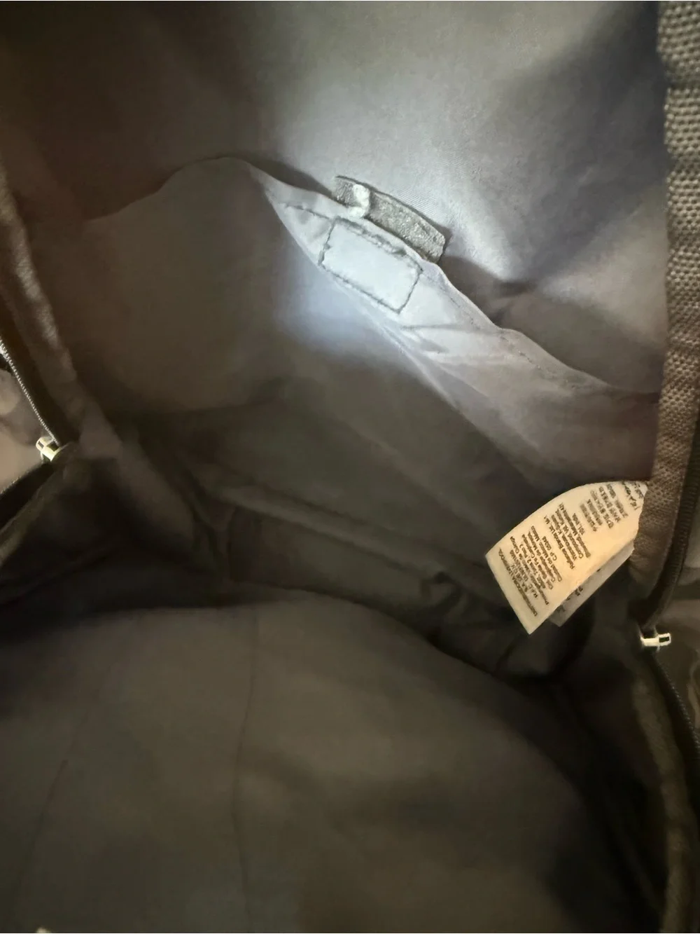 Pottery Barn Kids Grey Camo Backpack with Reflective Straps